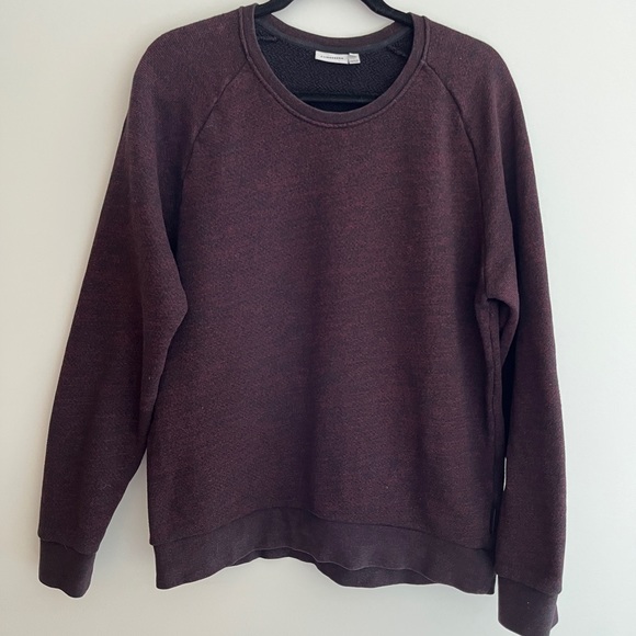 J. LINDEBERG 100% Cotton Sweatshirt Made Portugal Marled Crew Neck - Picture 5 of 12